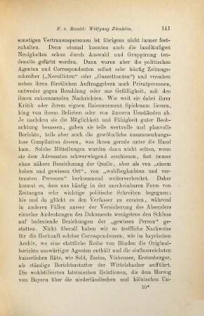 Wolfgang Zündelin als protestantischer Zeitungsschreiber und Diplomat in Italien : 1573-1590