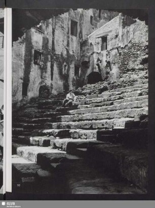 Catania. Das antike Theater in der Altstadt