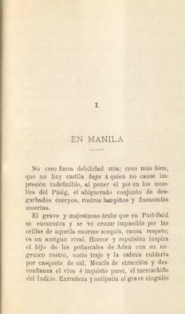 I. En Manila