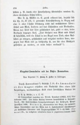 170-185 Elagabal-Ammudates und der Dichter Kommodian