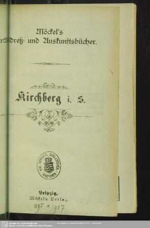 1895: Kirchberg i. S.