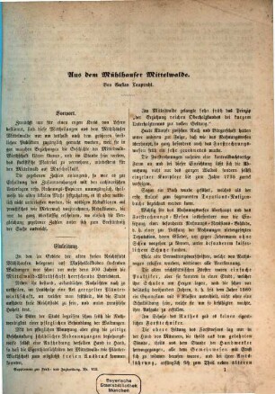 Allgemeine Forst- und Jagdzeitung. Supplemente, 8. 1871