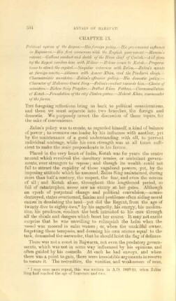 Chapter IX. Political system of the Regent ...