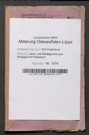 Erblasser: Goestemeyer, Stephan: