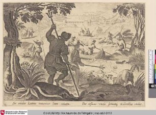 [Otterjagd; Otter hunt]