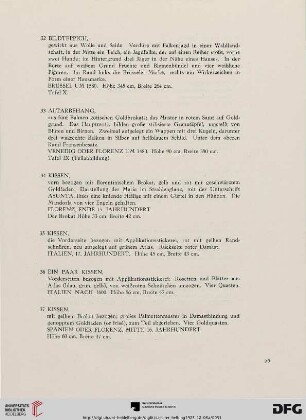 III. Europäische Textilien (Nr. 32-43)