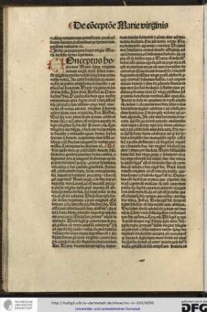 In die conceptionis beate virginis Marie, de festo sermo septimus.