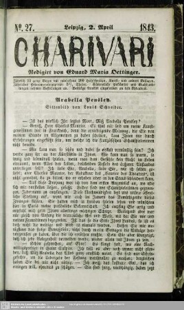 [2.]1843=27: Charivari