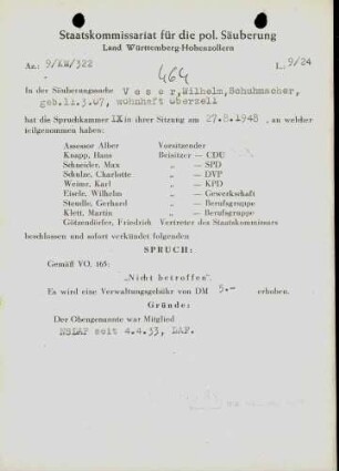 Veser, Wilhelm