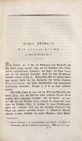 Denkmale deutscher Baukunst des Mittelalters am Oberrhein : in lithographirten Abbildungen mit erläuterndem Texte, 3. Das Münster zu Strasburg : Textheft