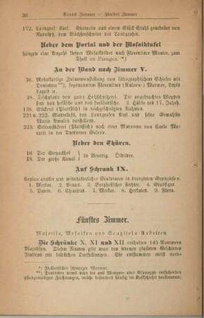 Fünftes Zimmer. Majolika, Mosaiken und Scagliola-Arbeitgen.