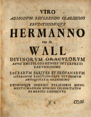 Pauli Colomesii Rvpellensis Italia Et Hispania Orientalis Sive Italorvm Et Hispanorvm Qvi Lingvam Hebraeam Vel Alias Orientales Excolvervnt Vitae