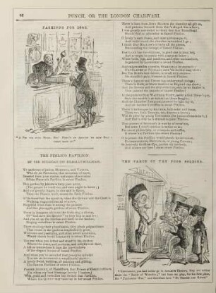 Fashions for 1845; The farce of the poor soldier