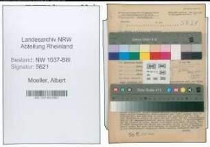 Entnazifizierung Albert Moeller , geb. 11.11.1903 (Referent)