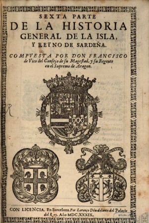 Historia general de la isla y reyno de Sardeña, 6