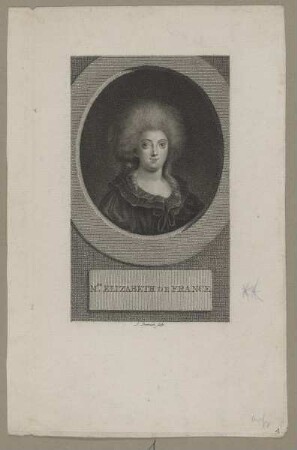 Bildnis der Elizabeth de France