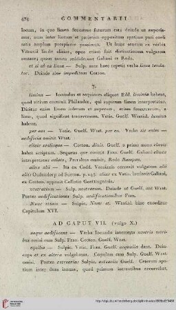 Ad caput VII