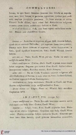 Ad caput VII