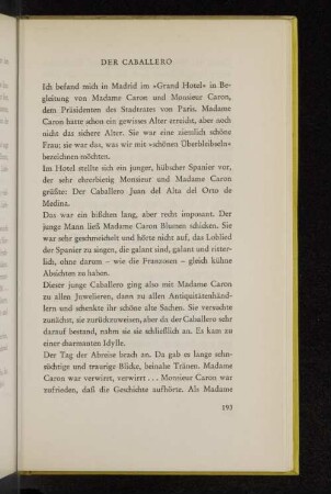 Der Caballero