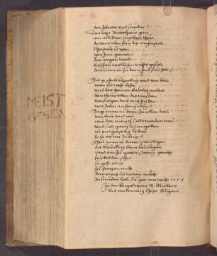 Die erclerung Cristi Aligoria (17.07.1550); RSM 2S/3393f