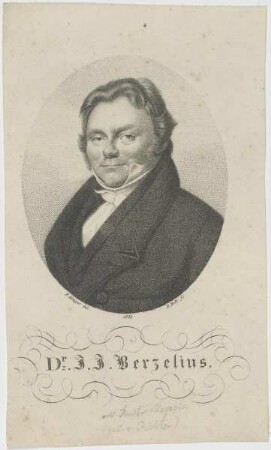Bildnis des Dr. J. J. Berzelius