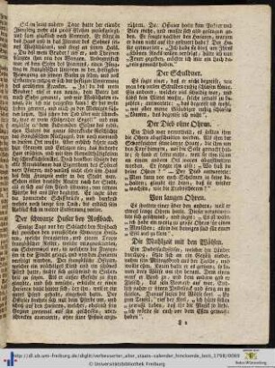 Der schwarze Husar bey Roßbach.