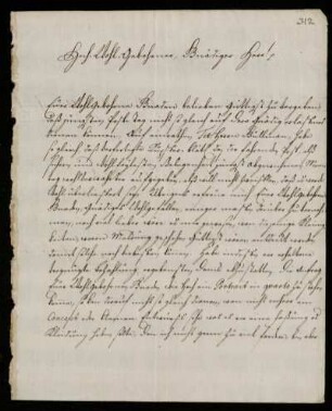 Brief von Hieronymus Sperling an Johann Friedrich von Uffenbach. Augsburg, 3.7.1732