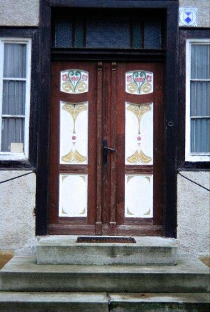 Eingangstür Pfarrhaus