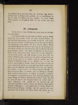 Die Löwengrube.