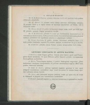 Lectores Linguarum Et Artium Magistri