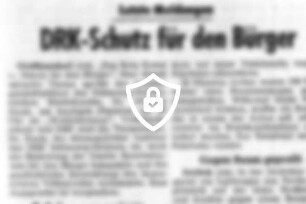 DRK-Schutz für [Name maskiert]