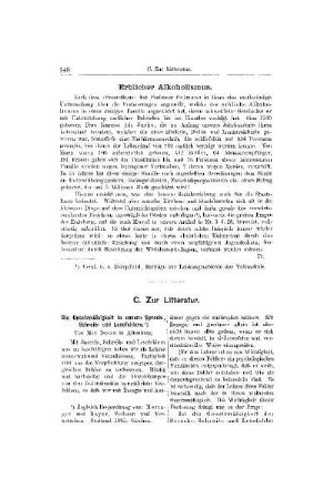 Zur Litteratur