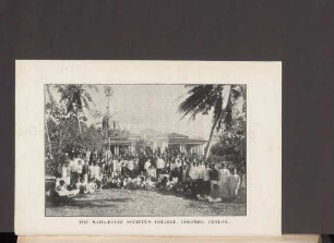 The Maha-Bodhi Society's college, Colombo, Ceylon.