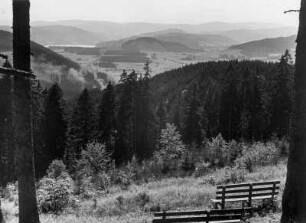 Schwarzwald. Blick von einem Aussichtspunkt