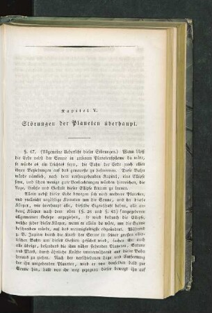 Kapitel V. Störungen der Planeten überhaupt