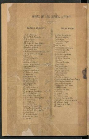 Obras de los mismos autores