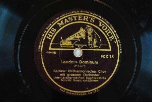 Laudate Dominum / (Mozart)