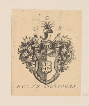 Exlibris "RECTI PERVICAX"
