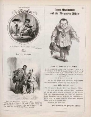 "Die Dichterfeier" "Der erste Patient"