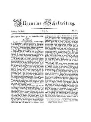 Ignaz Theodor Scherr und die Zürcherische Schulreform : (Fortsetzung)