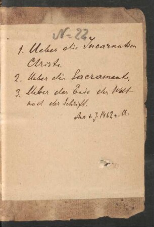 Inhaltsverzeichnis