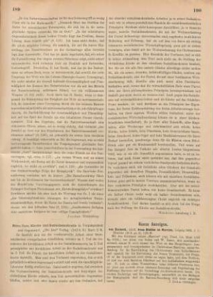 190 [Rezension] Harnack, Adolf von, Neue Studien zu Marcion