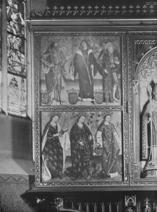 Heilige Apollonia, heilige Margareta und heilige Dorothea