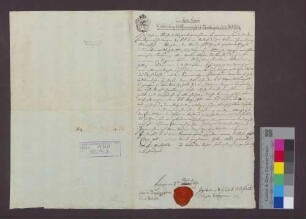 Die Stadt Endingen reversiert gegenüber Kaiser Franz II. wegen des Dorfs Wyhl.