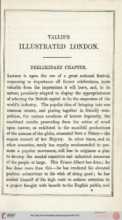 Preliminary chapter