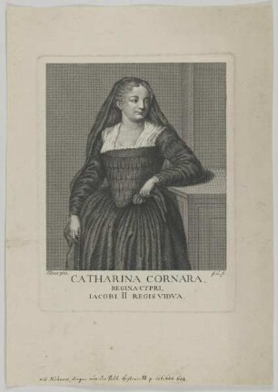 Bildnis des Catharina Cornara