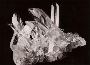 Bergkristall-Gruppe (Quarz)