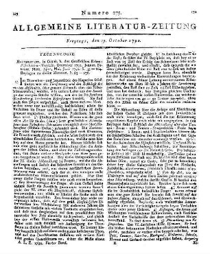 Eisen-Hütten-Magazin : darin alles, was zum Eisenhüttenwesen gehöret, ausführlich beschrieben und abgehandelt ... wird. - Wernigerode 1791, Dec. - 1792, Juni.