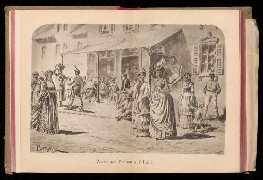 Vornehme Frauen auf Haiti.