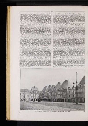 Aus dem Großen Hauptquartier: Der Marktplatz.